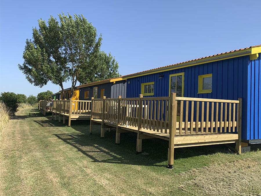 Mobilhome 4 personnes - 2 CHAMBRES FACE AU LAC 1