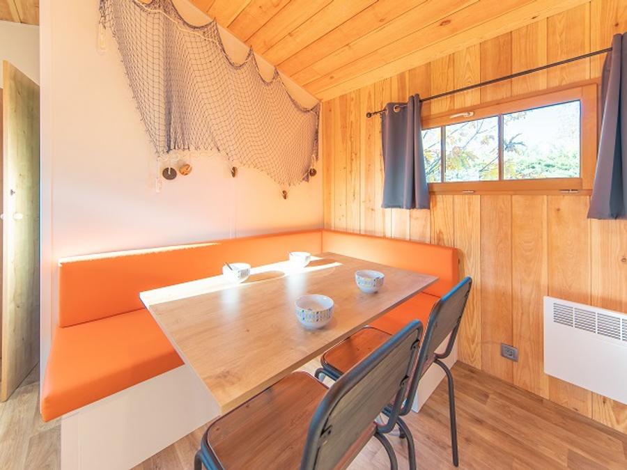 Mobilhome 4 personnes - 2 CHAMBRES BOIS 4