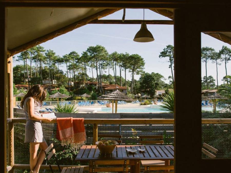 Chalet 4 personnes - CABANE AFRICA 2 ch 4 pers 4