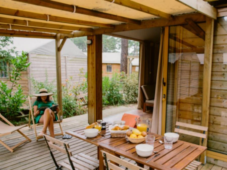 Chalet 4 personnes - CABANE BALI 2ch 4 pers 12