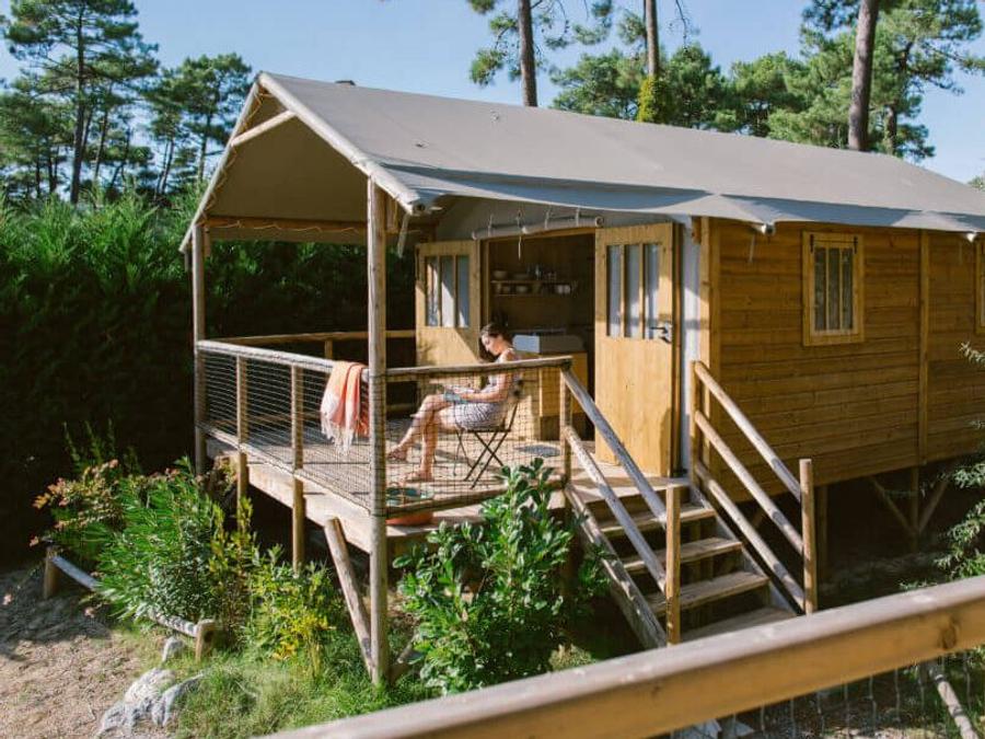 Chalet 4 personnes - CABANE AFRICA 2 ch 4 pers 0