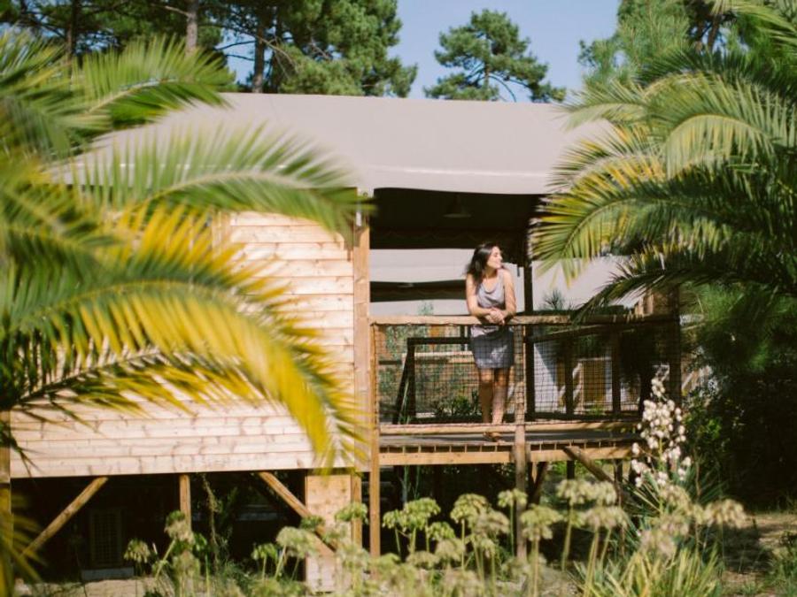 Chalet 4 personnes - CABANE AFRICA 2 ch 4 pers 8