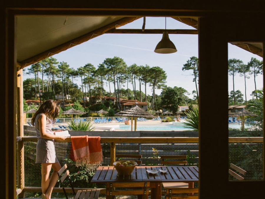 Chalet 4 personnes - CABANE AFRICA 2 ch 4 pers 2