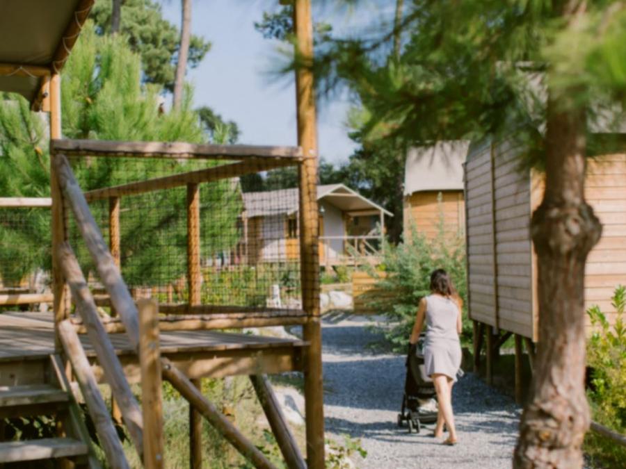 Chalet 4 personnes - CABANE AFRICA 2ch 4 pers 7