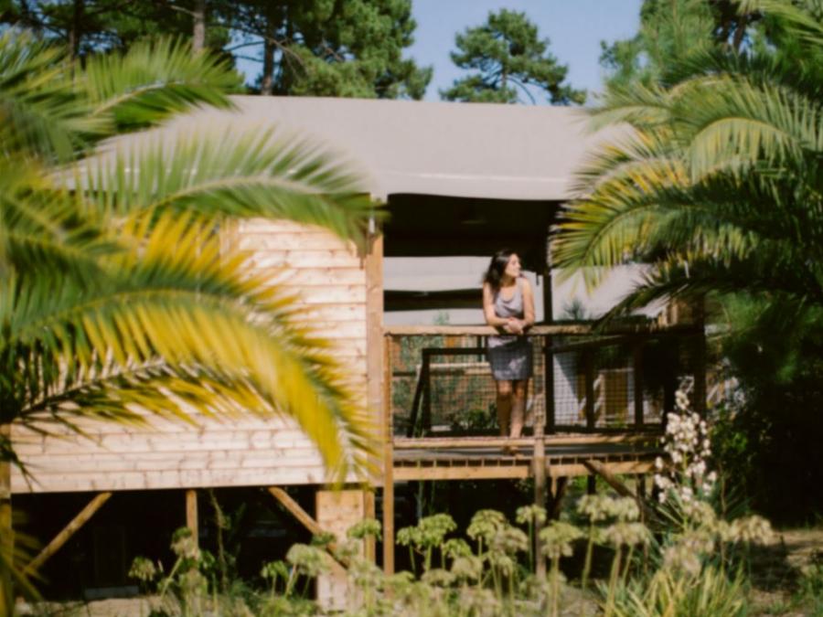 Chalet 4 personnes - CABANE AFRICA 2ch 4 pers 5