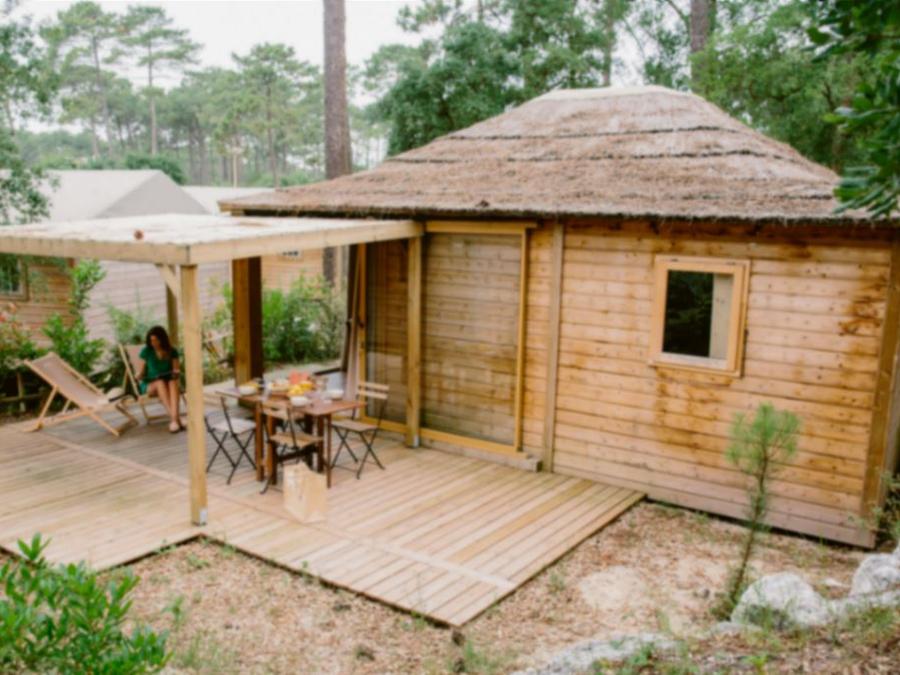 Chalet 4 personnes - CABANE BALI 2ch 4 pers 0