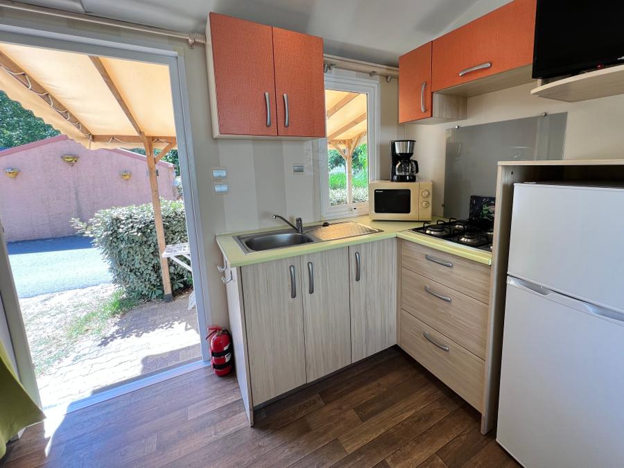 Mobilhome 4 personnes - COCOON - TV 4
