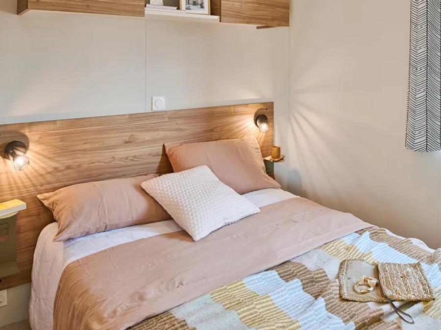 Mobilhome 6 personnes - Mobil Home Aqua 2ch 4/6pers Terrasse Semi-couverte Clim TV 2