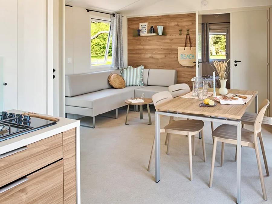 Mobilhome 6 personnes - Mobil Home Aqua 2ch 4/6pers Terrasse Semi-couverte Clim TV 0
