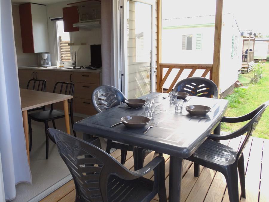 Mobilhome 6 personnes - 4/6 personnes 2 chambres, 27m2 catégorie 2 1