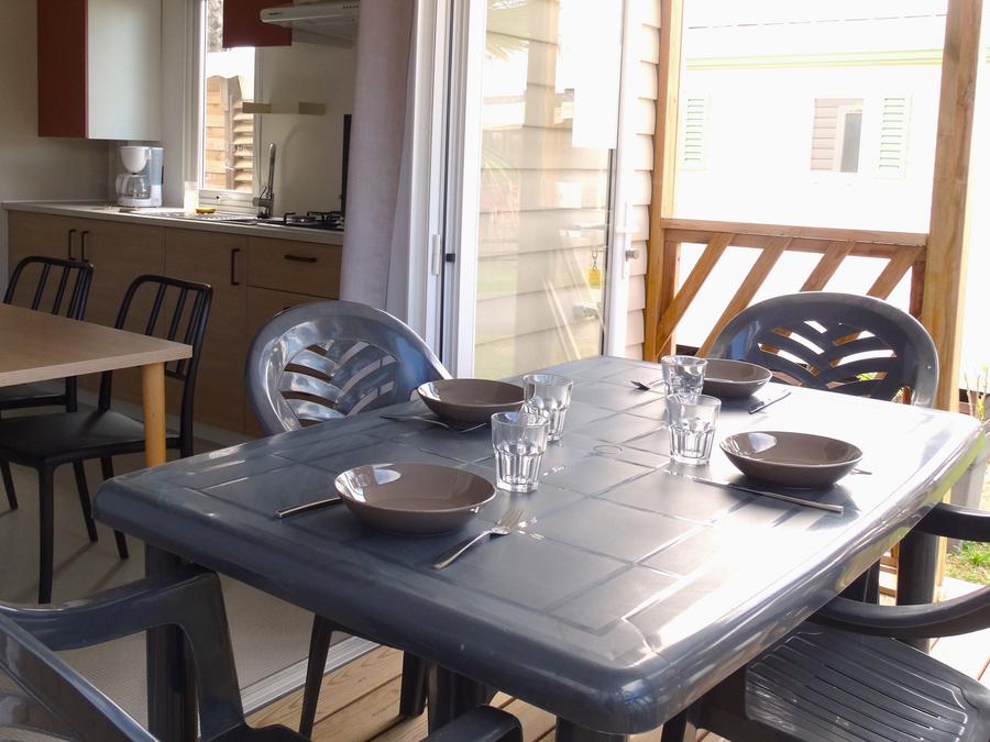 Mobilhome 6 personnes - 4/6 personnes 2 chambres, 27m2 catégorie 2 9