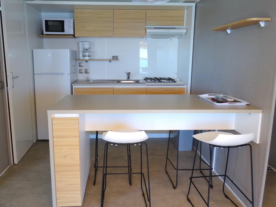 Mobilhome 6 personnes - 4/6 personnes 2 chambres, LUXE et bord d'étang, 31m2 catégorie 4 4