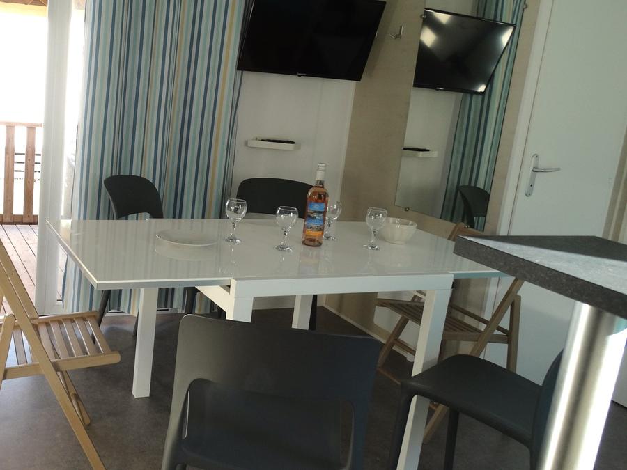 Mobilhome 6 personnes - 3 chambres, LUXE, 34m2 catégorie 4 3