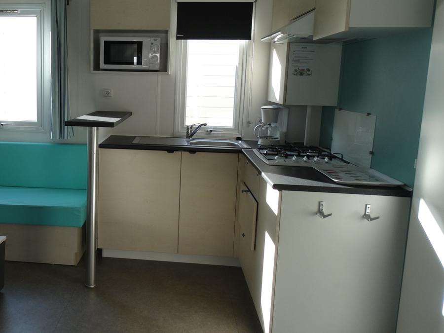 Mobilhome 6 personnes - 3 chambres, LUXE, 34m2 catégorie 4 4