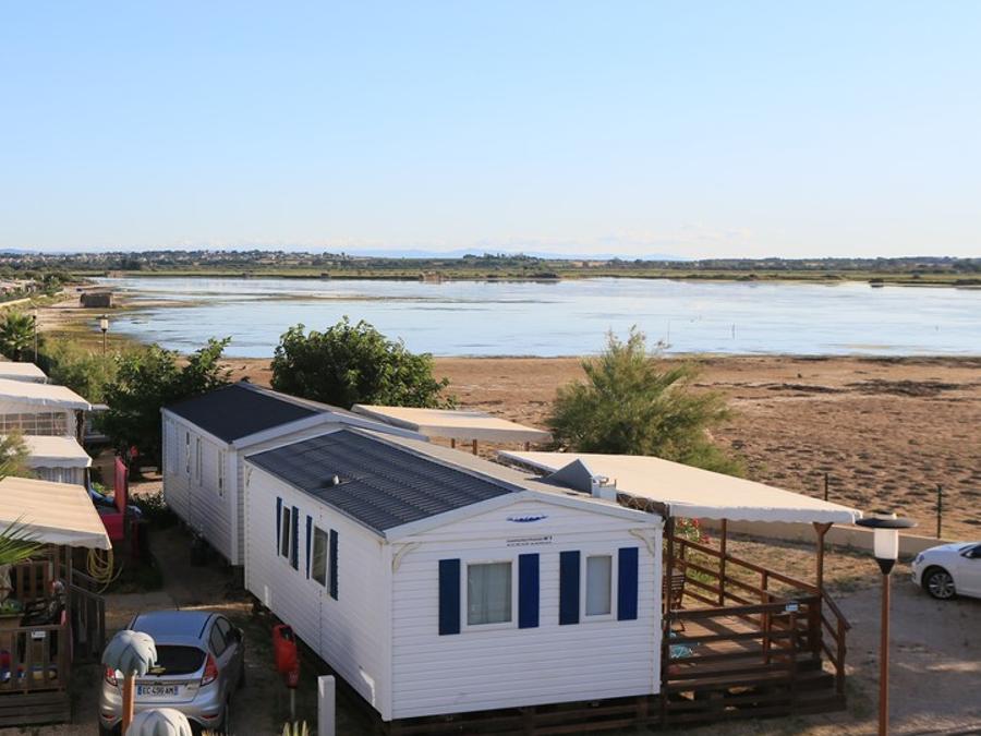 Mobilhome 4 personnes - 2 chambres bord d'etang, 23m2 catégorie 2 1