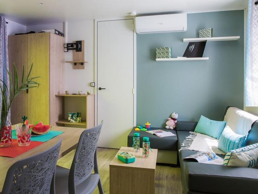 Mobilhome 4 personnes - Mobil-home Confort+ 4personnes 2chambres 2SDB 34m² 4