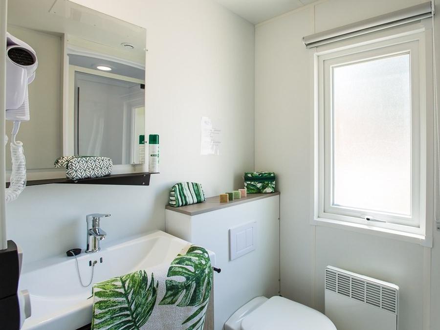 Mobilhome 4 personnes - Mobil-home Confort+ 4personnes 2chambres 2SDB 34m² 6