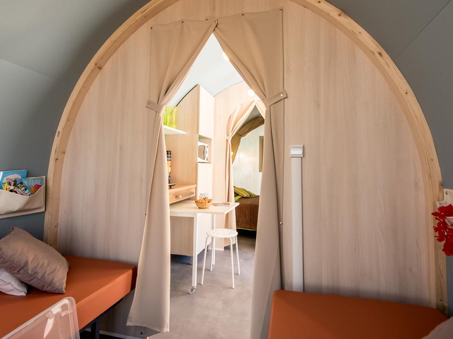 Bungalow toilé 4 personnes - COCO SWEET INSOLITE - Quartier Jardin 6