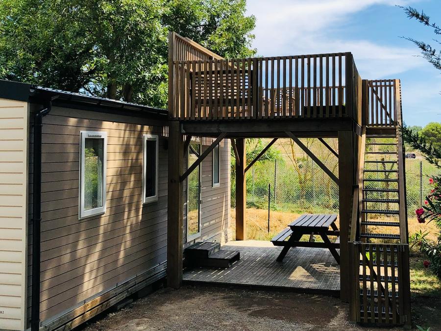 Mobilhome 6 personnes - LE PANORAMIQUE PRIVILEGE - Vue Réserve Africaine 3