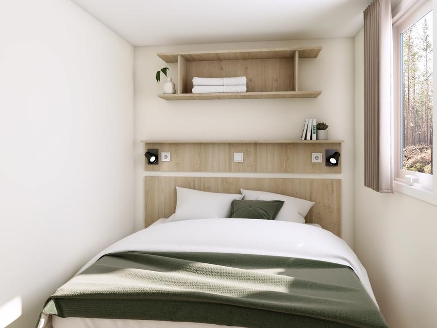 Mobilhome 4 personnes - COTTAGE PRIVILEGE - Vue Réserve Africaine 3