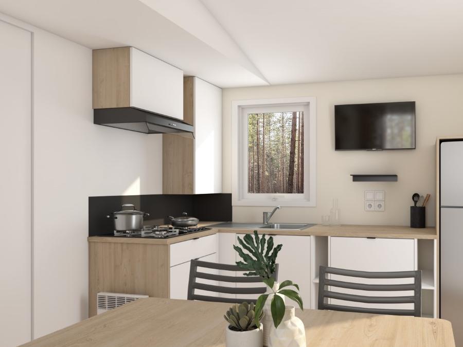 Mobilhome 2 personnes - LA SUITE 2 personnes - Quartier Réserve 0