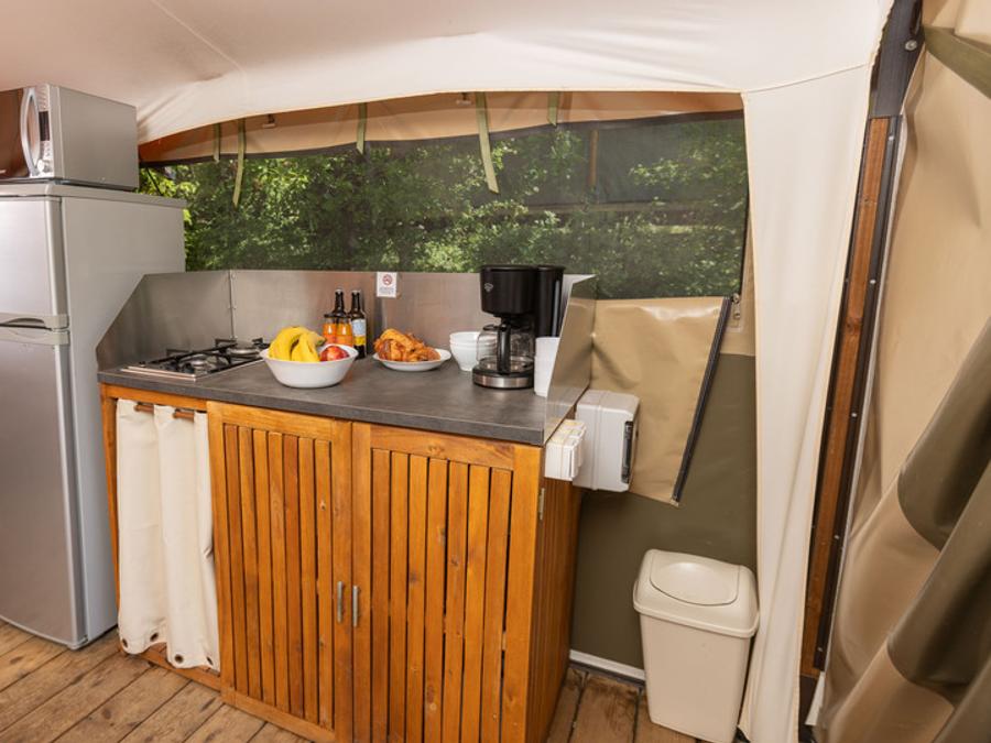 Tente en toile et en bois 5 personnes - Ciela Nature - 2 chambres (sans sanitaire) 10