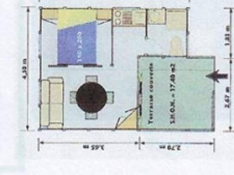 Chalet 2 personnes - Ciela Family - 1 chambre 4