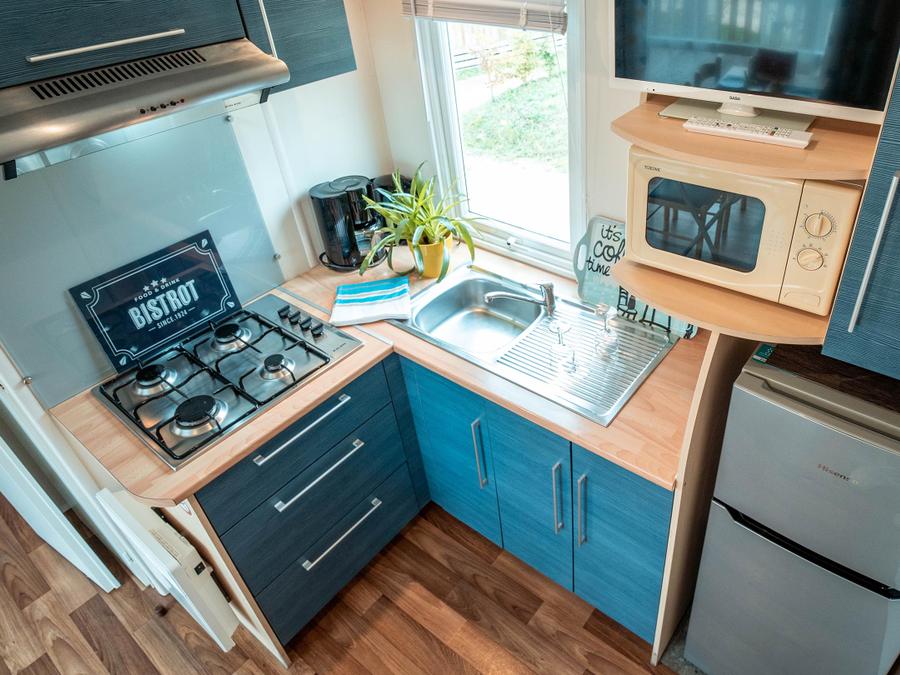 Mobilhome 4 personnes - LOGGIA en arrivée Samedi 12