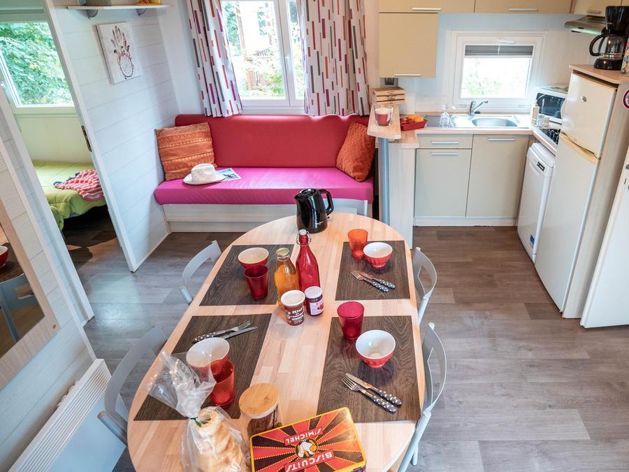 Mobilhome 6 personnes - CONFORT COSY en arrivée le Samedi 9