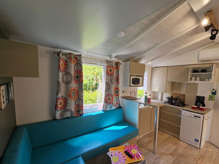 Mobilhome 6 personnes - CONFORT COSY en arrivée le Samedi 16