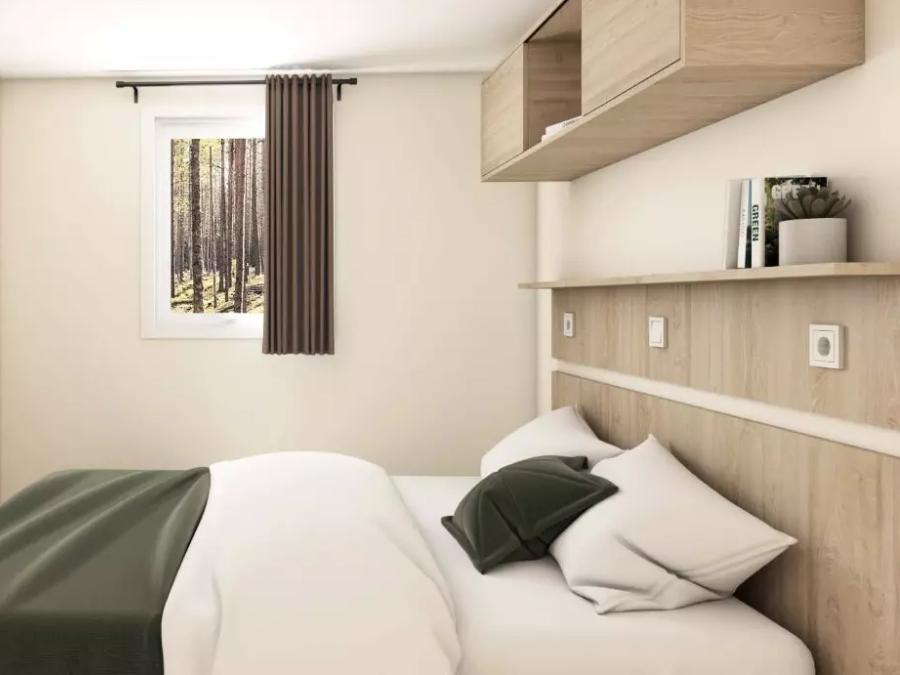 Mobilhome 2 personnes - Cottage 1 chambre 2 personnes - SPA privatif 1