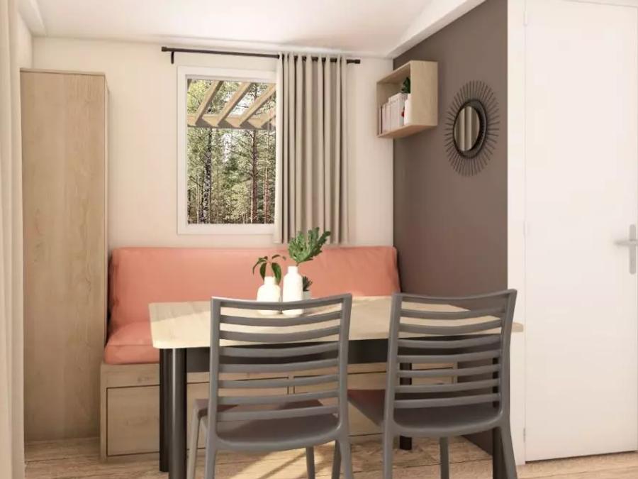 Mobilhome 2 personnes - Cottage 1 chambre 2 personnes climatisé 1