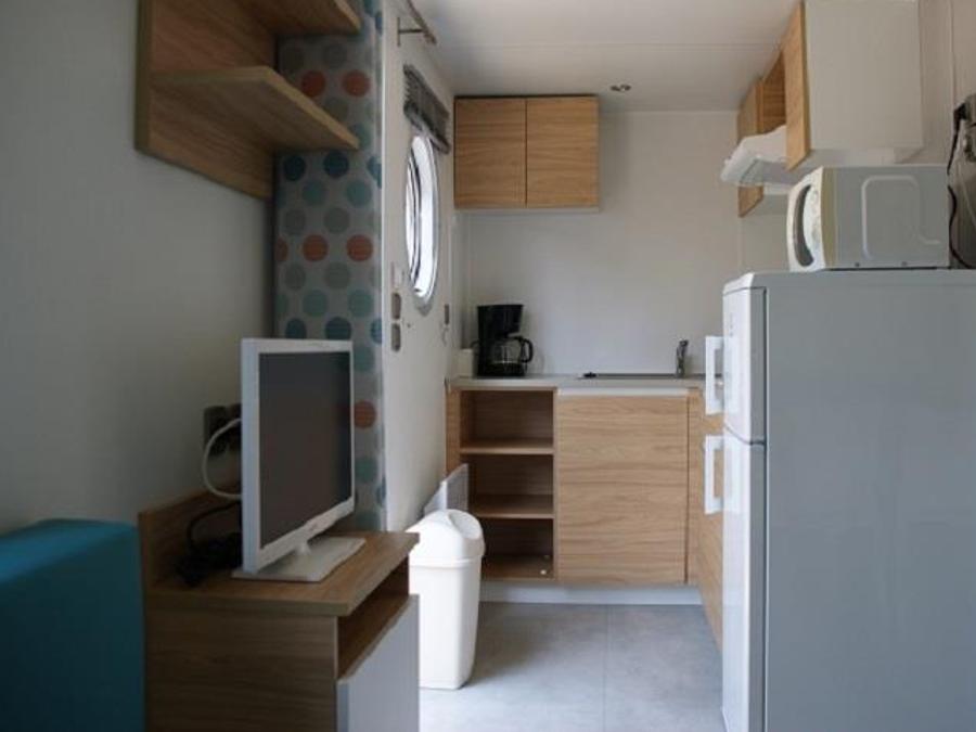 Mobilhome 4 personnes - Mobile-home Aglandau Confort 20m² - 1 chambre - terrasse semi-couverte 3