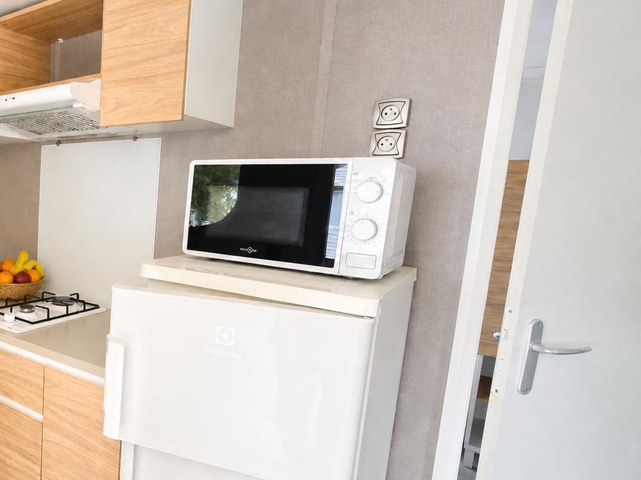 Mobilhome 4 personnes - Mobile-home Aglandau Confort 20m² - 1 chambre - terrasse semi-couverte 12