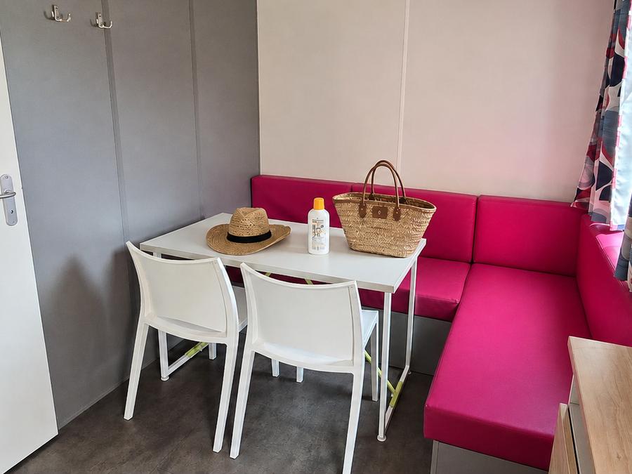 Mobilhome 4 personnes - Mobile-home Aglandau Confort 20m² - 1 chambre - terrasse semi-couverte 7
