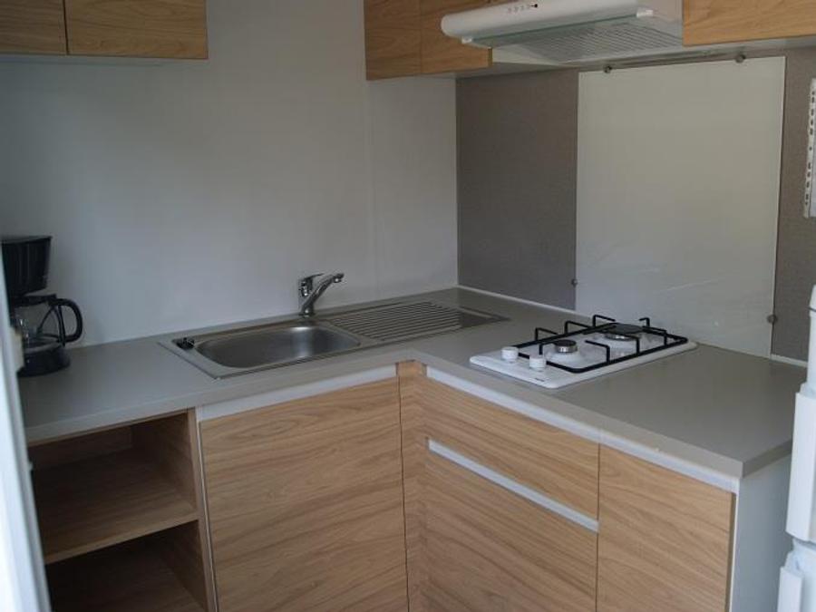 Mobilhome 4 personnes - Mobile-home Aglandau Confort 20m² - 1 chambre - terrasse semi-couverte 4