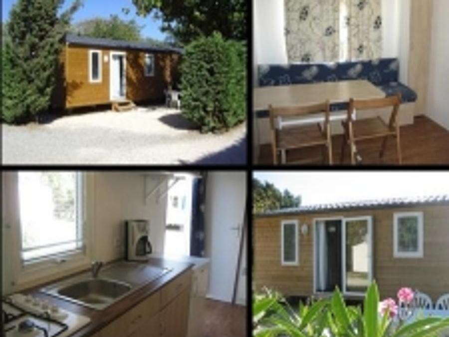 Mobilhome 5 personnes - Cottage Picholine Standard 25m² - 2 chambres - terrasse semi-couverte 4