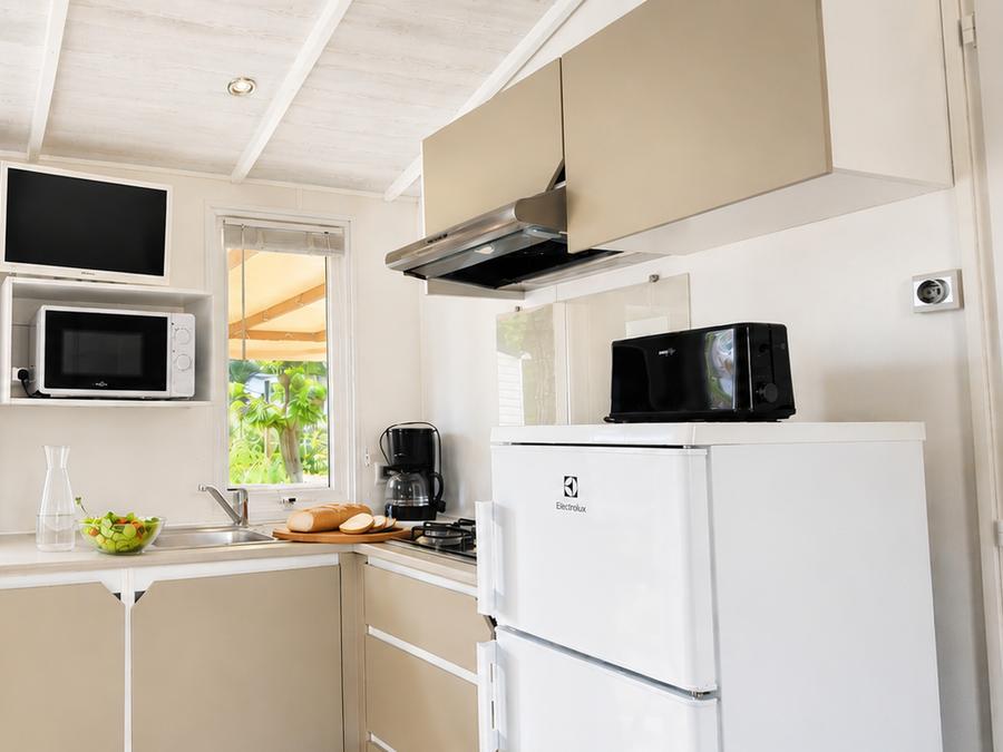 Mobilhome 4 personnes - Mobile-home Cipressino Confort 22m² - 2 chambres - terrasse semi-couverte - clim 16