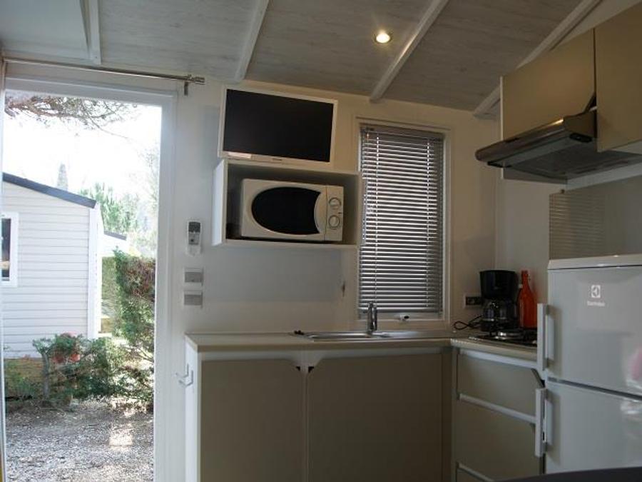 Mobilhome 4 personnes - Mobile-home Cipressino Confort 22m² - 2 chambres - terrasse semi-couverte - clim 0