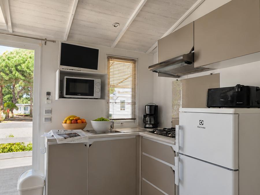 Mobilhome 4 personnes - Mobile-home Cipressino Confort 22m² - 2 chambres - terrasse semi-couverte - clim 10