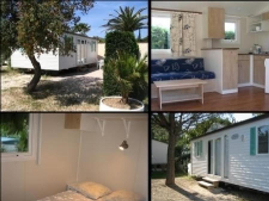 Mobilhome 6 personnes - Mobile-home Cayanne Standard 31m² - 2 chambres - terrasse semi-couverte 2