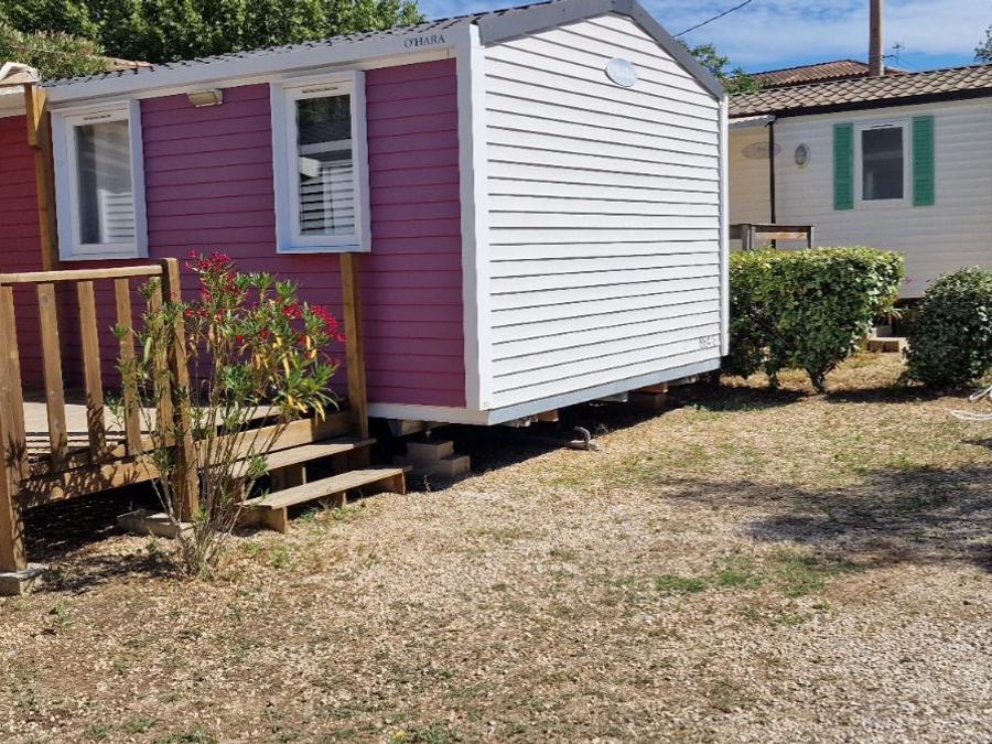 Mobilhome 6 personnes - Mobile-home Grassois Confort 33m² - 3 chambres - terrasse semi-couverte - clim 0
