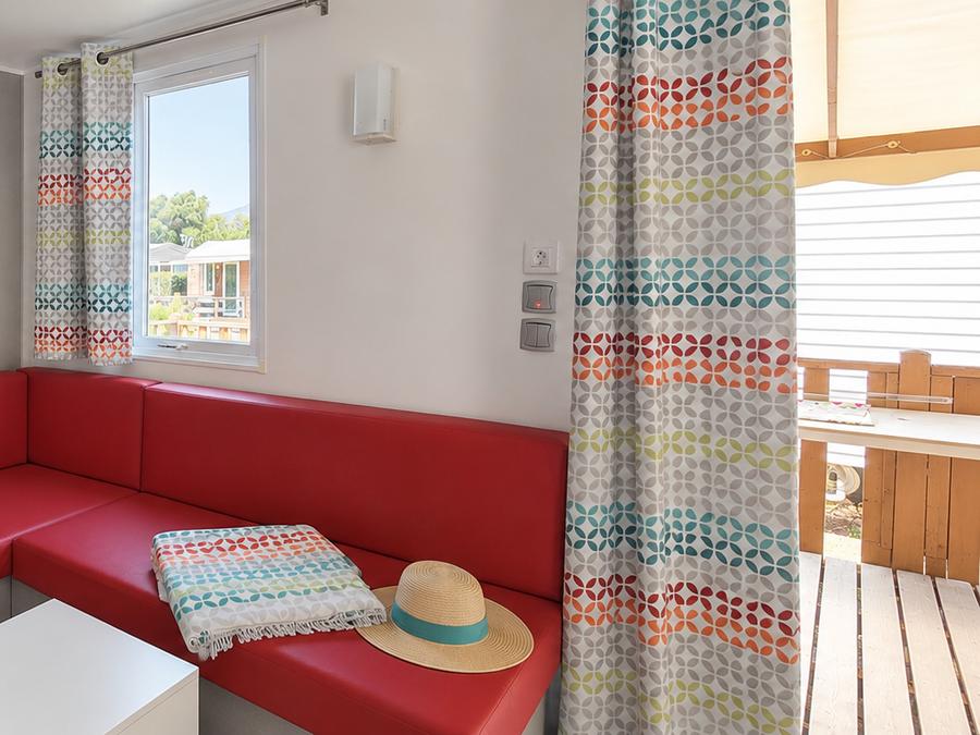 Mobilhome 6 personnes - Mobile-home Grassois Confort 33m² - 3 chambres - terrasse semi-couverte - clim 5