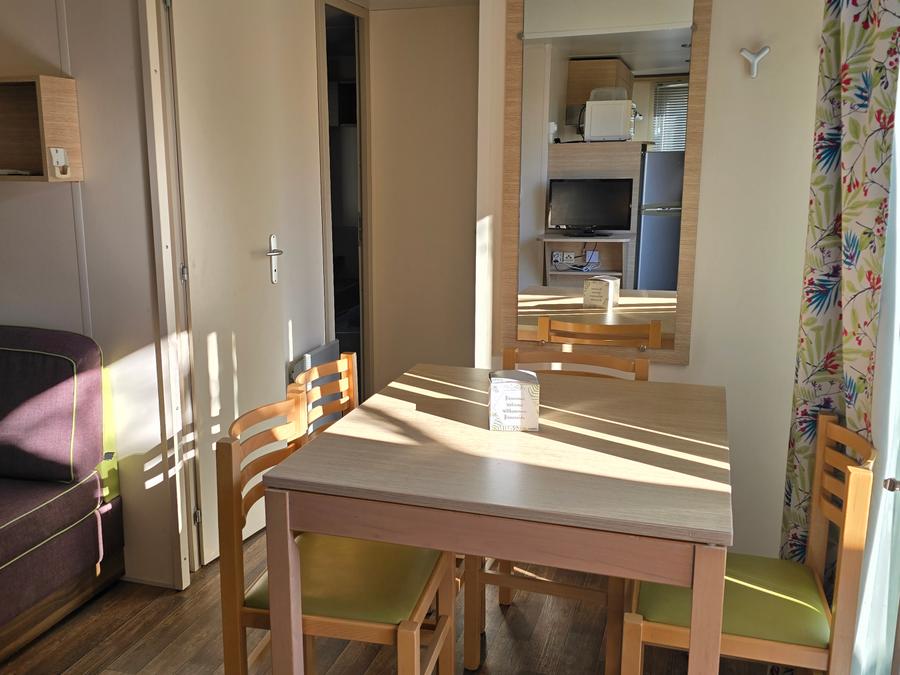 Mobilhome 6 personnes - Mobile-home Cigalou Premium 34m² - 3 chambres - terrasse semi-couverte - clim 1