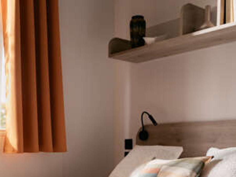 Mobilhome 6 personnes - Mobile-home Riviera Premium 34m² - 3 chambres - terrasse semi-couverte - clim 2