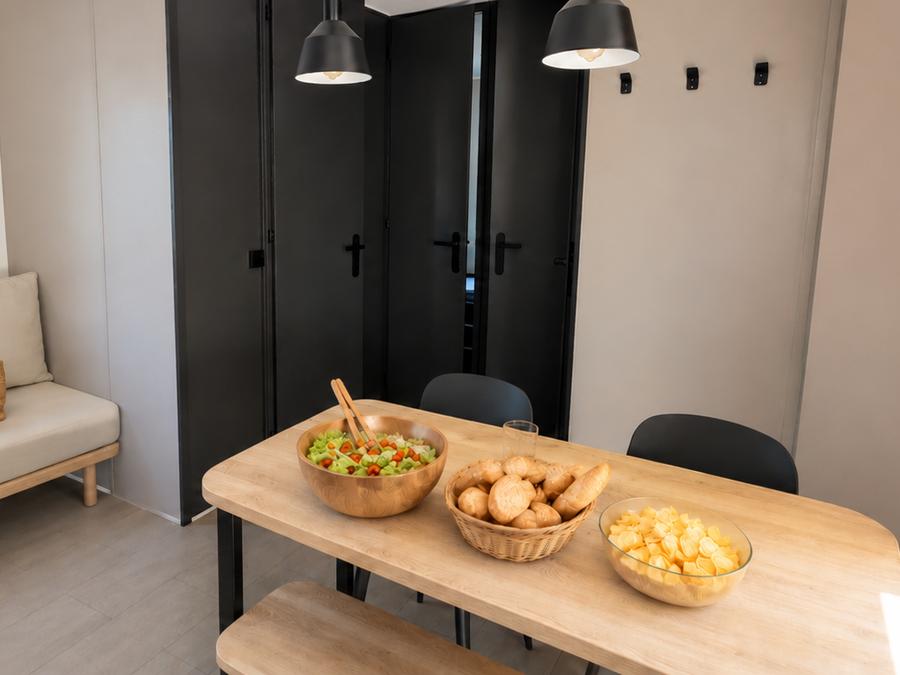 Mobilhome 6 personnes - Mobile-home Riviera Premium 34m² - 3 chambres - terrasse semi-couverte - clim 11