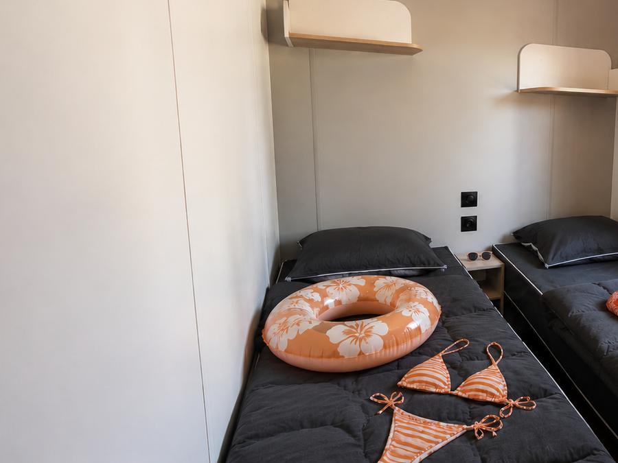 Mobilhome 6 personnes - Mobile-home Riviera Premium 34m² - 3 chambres - terrasse semi-couverte - clim 16