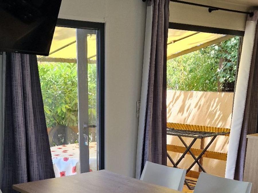Mobilhome 6 personnes - Mobile-home Riviera Premium 34m² - 3 chambres - terrasse semi-couverte - clim 4