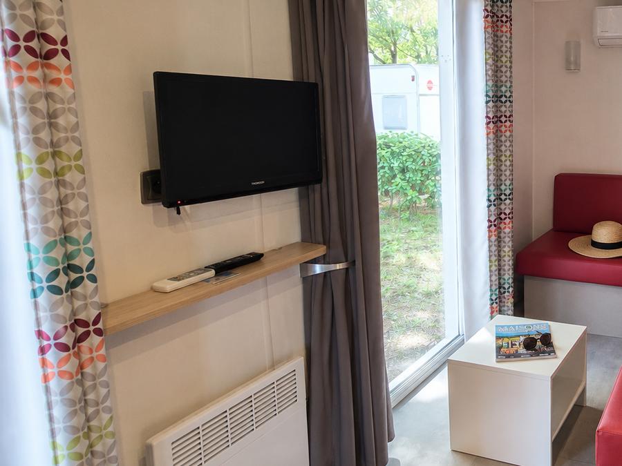 Mobilhome 6 personnes - Mobile-home Cayanne Confort 31m² - 2 chambres - terrasse semi-couverte - clim 5