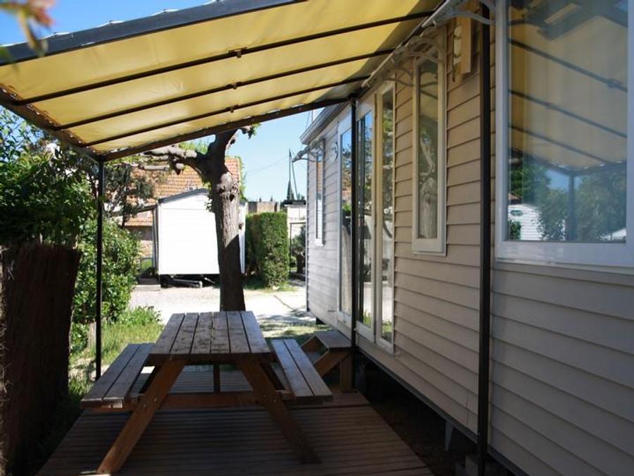 Mobilhome 6 personnes - Mobile-home Grassois Standard 33m² - 3 chambres - terrasse semi-couverte 0